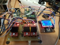 Arduino - drivery k motorům, ovládání intenzity laseru